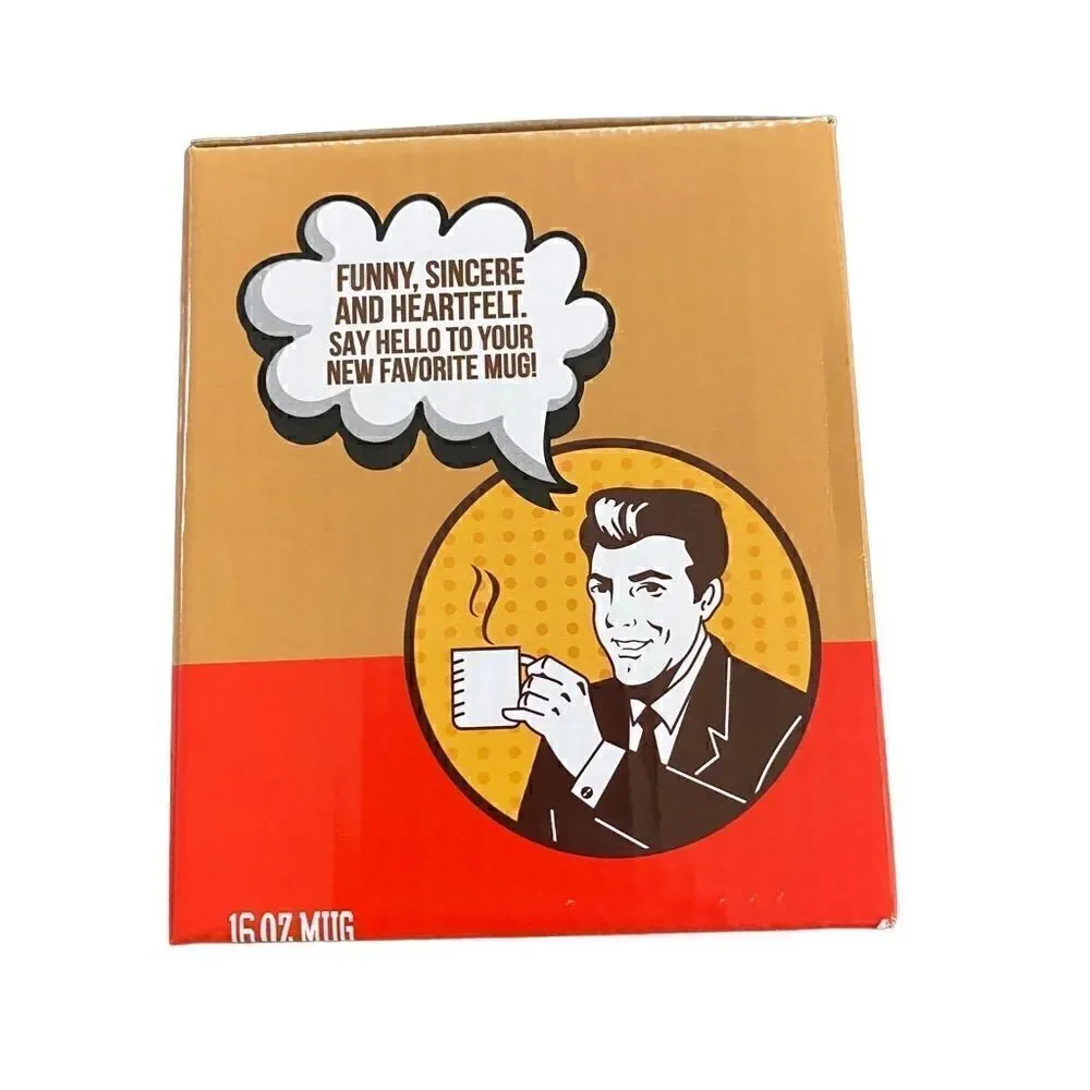 Heat Sensitive Novelty Dad 16 oz color changing coffee Mug NEW Dad Jokes Father